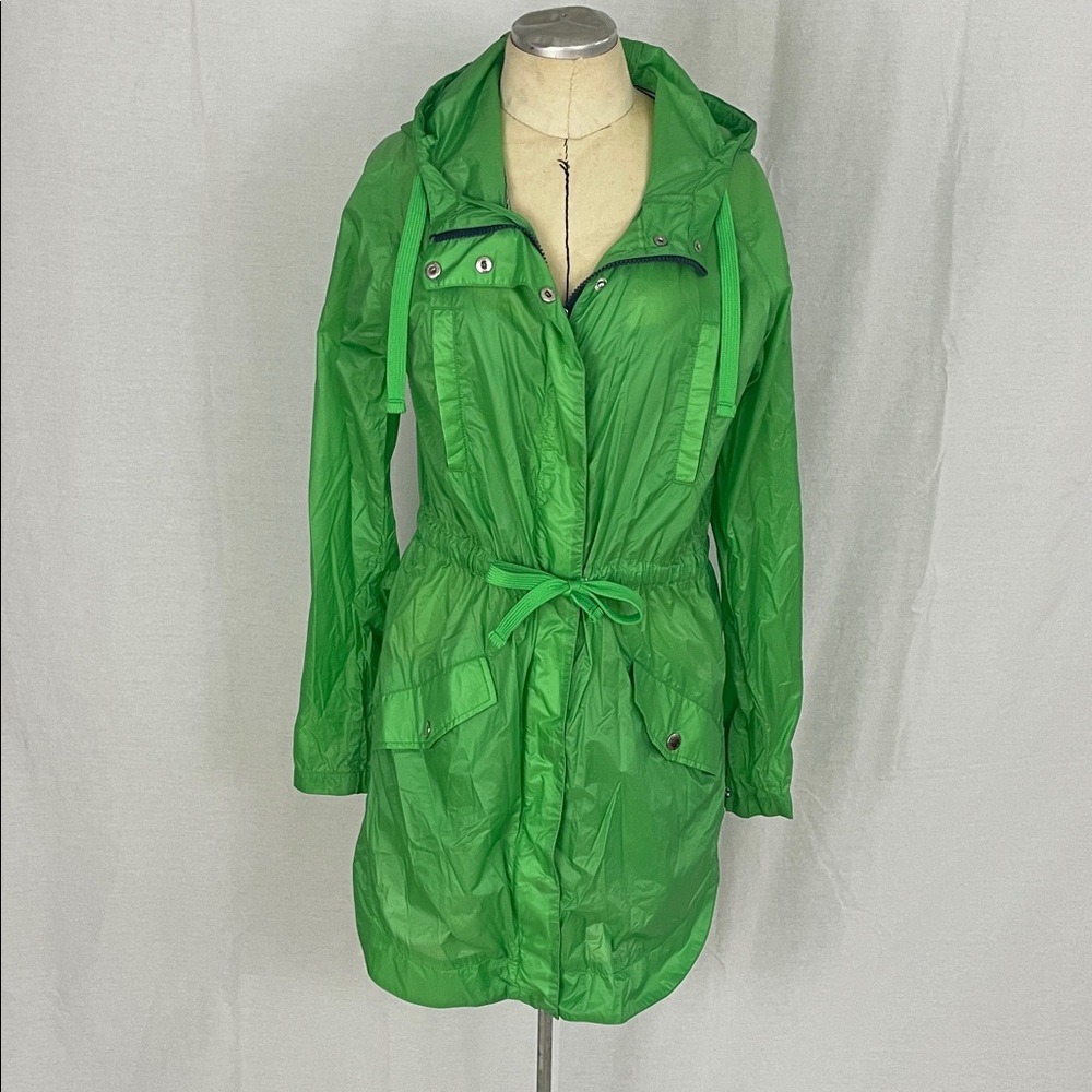 Sperry Green Hooded Women's Windbreaker Size Small